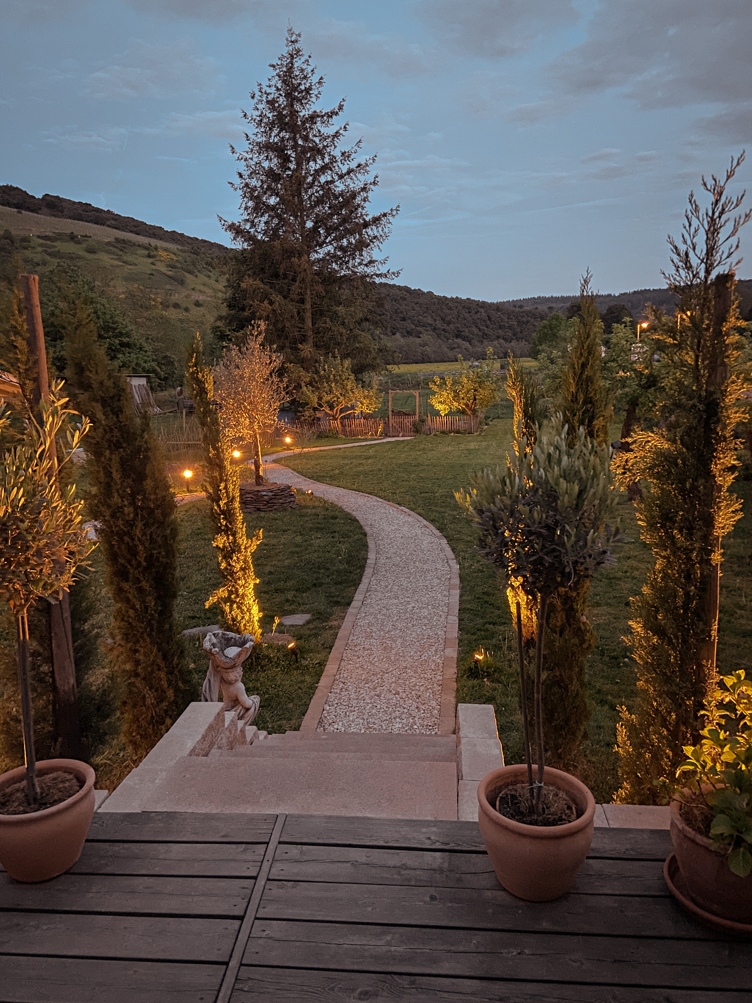 Gartenbeleuchtung für den mediterranen Garten gardening DIY Garten Leuchten selber bauen